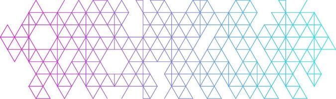 Abstract Polygonal Wireframe Futuristic Triangle Line Technology Network vector