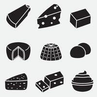 sets of cheese good for icon, symbol, logo, element design, etc vector