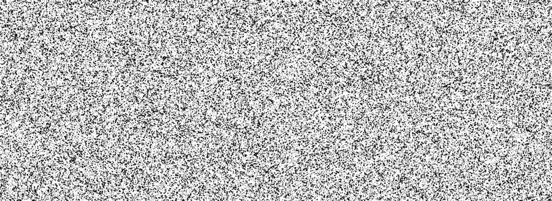 Black random noise texture. Rough grain noise overlay background. Abstract grunge gritty snow dots wallpaper. Distress gritty dust backdrop with particles, speckles, drops, specks, flecks