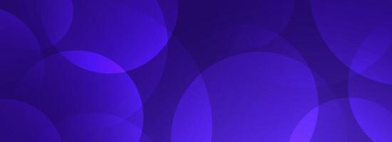 Glowing purple gradient circle background. Geometric technology overlap sphere wallpaper. Abstract bokeh texture decor for poster, banner, business template, medical design. Round drop backdrop vector