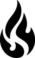 Abstract Fire Symbol, Perfect for Design Projects vector