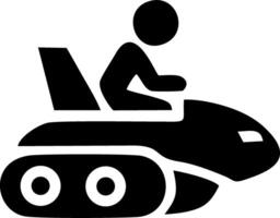 Futuristic hovercraft design sleek powerful and innovative transportation of the future vector