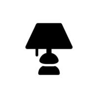 lamp icon simple design room vector
