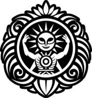 Sun symbol icon of filled icon vector