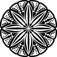 Sea urchin icon in glyph style vector
