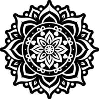 An icon showing divine feminine in solid style vector