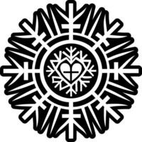 A solid style icon showing rune stone vector