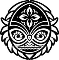 Hawaii island icon in solid style vector