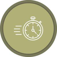 Quick Response icon. colored outline icon style. vector
