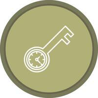 One Time Password icon. colored outline icon style. vector