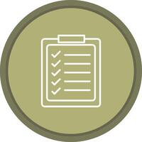 Tasks icon. colored outline icon style. vector