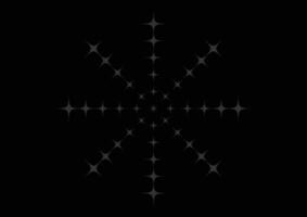 A gray star on a black background. Abstract for backdrop. Fabric pattern. vector