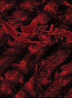 A red and black pattern with a map of indonesia vector