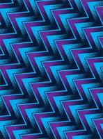 A blue and purple zigzag pattern vector