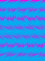 A blue and pink striped background with a wave pattern vector