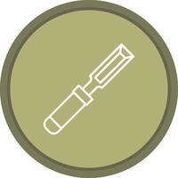 Chisel Icon Design vector