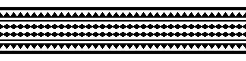 Ornamental seamless pattern with ethnic aztec fabric and textile border. vector