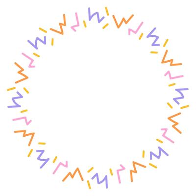 Line Festive Frame