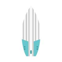 surfboard in a combination of blue and gray vector