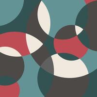 a colorful abstract background with circles and shapes vector