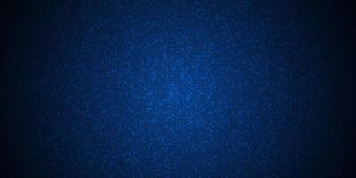 Abstract grid pixel pattern background. Illustration element with square, geometric mosaic, texture on dark blue color. Graphic design for technology background vector