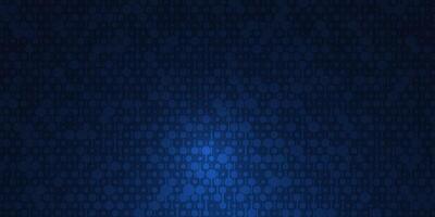 Square, geometric mosaic, texture on dark blue color background vector