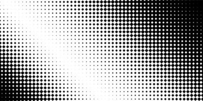 Diamond dot pattern bg. Square geometric pixel speed fade. Abstract particle grid gradient digital texture. Diamond shape graphic halftone mosaic. Dissolve gradation effect transform technology vector
