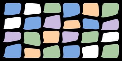 Speech bubble, horizontal speach. Thought text box. Chat talk balloon, fun dialog. Cute listening simple comic speak, paper conversation quote title. Message cartoon shape word dialogue rectangle vector