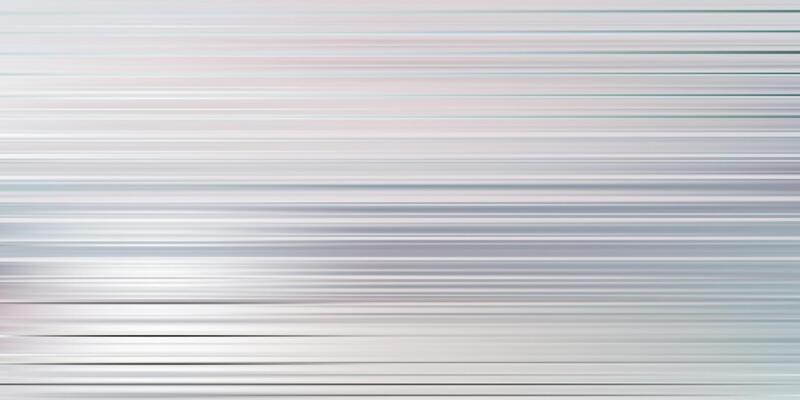 Glass pattern effect. Abstract line gradient textur. Ribbed 3d iced corrugated metal. Light holograph wall. Blue gray plastic window blur. Reed flute laser seamless ripple panel