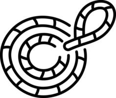 A line style icon of studio lighting vector