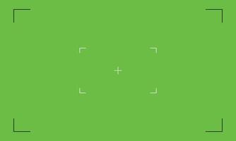 Chroma Key with Green Screen Background. VFX Motion Tracking Markers. vector