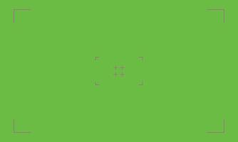 VFX Motion Tracking Markers Chroma Key with Green Screen Background. vector