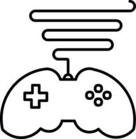 Joystick controller icon vector