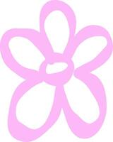 Bold Hand Drawn Floral Leafs vector