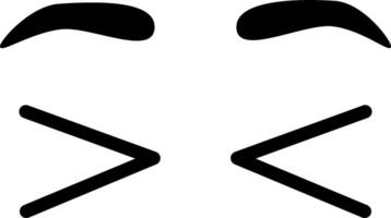 Closed eyes because scared illustrations, closed eyes design vector