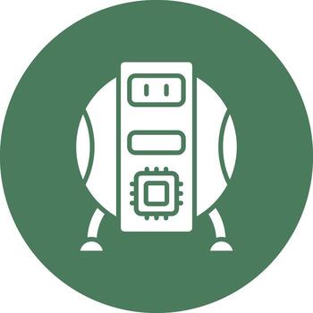 Robot Web-Based Design Element vector