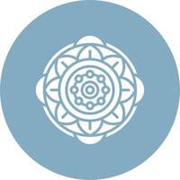 Mandala Simplified Line Mark vector