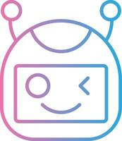Bot App-Based UI Graphic vector
