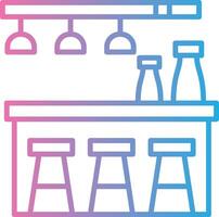 Bar App-Based UI Graphic vector