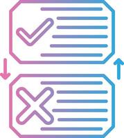 List Soft Outline Graphic vector