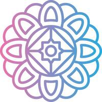 Mandala UX Focused Shape vector