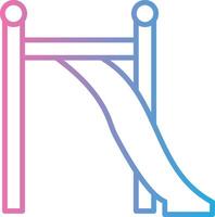 Slide Gradient Style Element vector