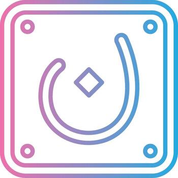 Arabic Language Clean Frame Object vector