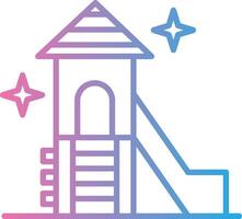 Slide 3D Interface Shape vector
