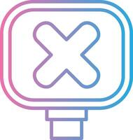 Quality Control Geometric App Mark vector