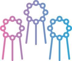 Artificial Intelligence UX Focused Shape vector