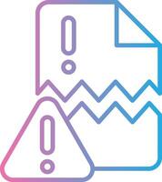 Error Modern Interface Badge vector