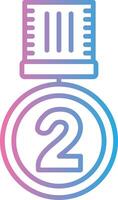 2nd Prize Pastel Color Graphic vector