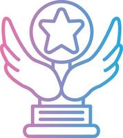 Trophy Star Interactive UI Design vector