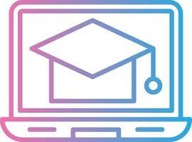 Laptop Wireframe App Design vector